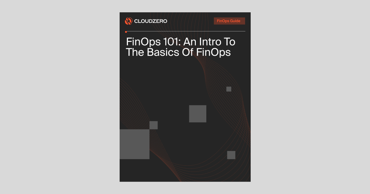 FinOps 101 Guide Cover