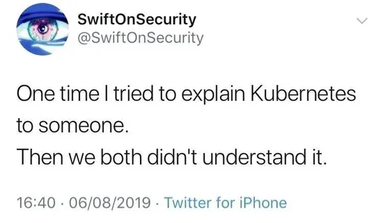 Trying To Explain Kubernetes Fail