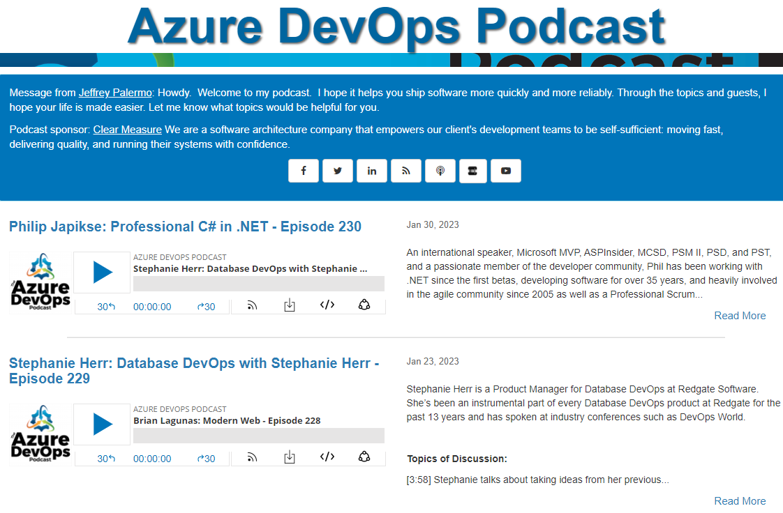 Azure DevOps Podcast