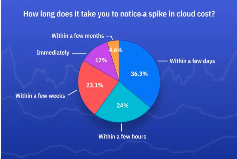Cloud Cost Spike Chart