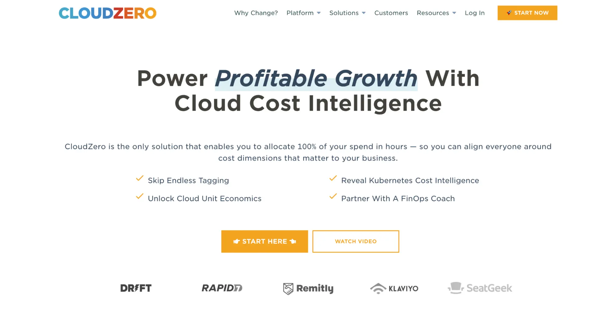 CloudZero Profitable Growth