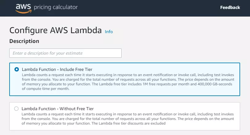 Configuring Lambda