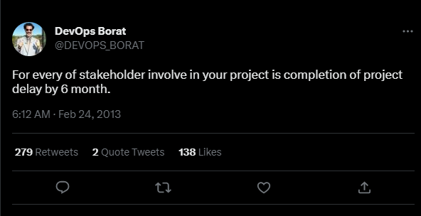 devops borat tweet