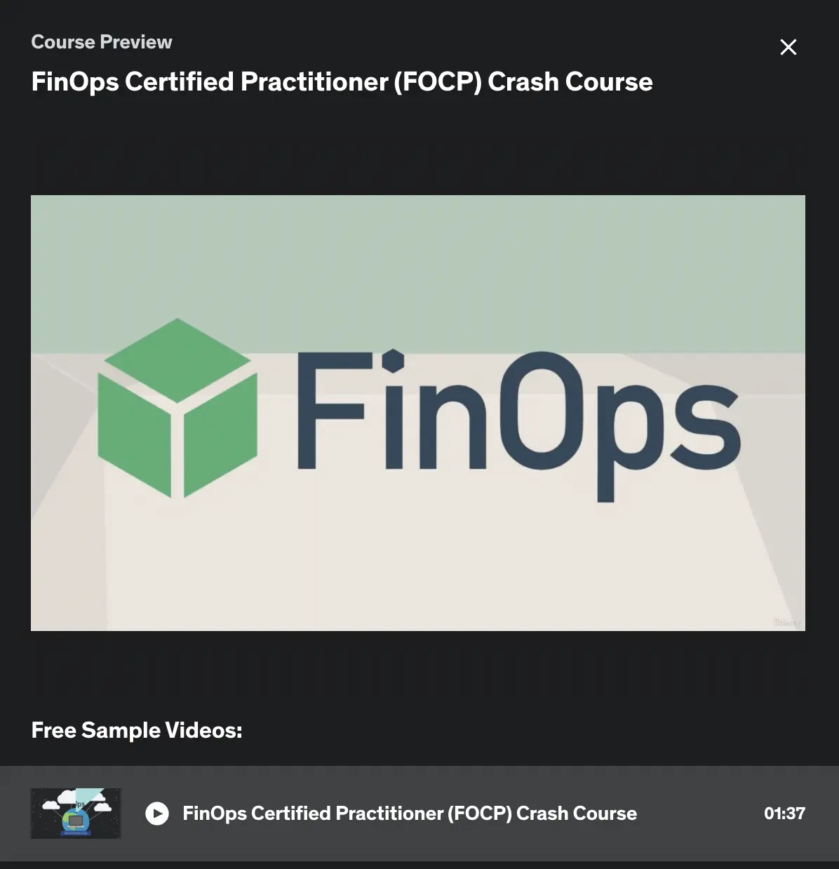 FinOps Certification Practice Exams finops resource