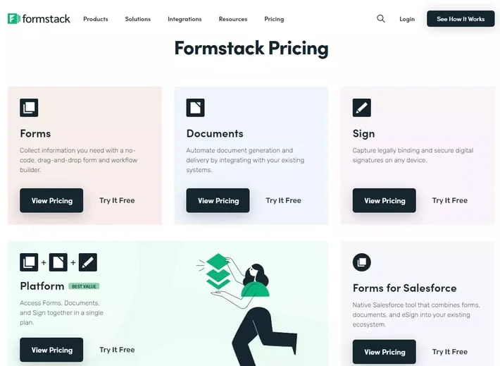 formstack pricing