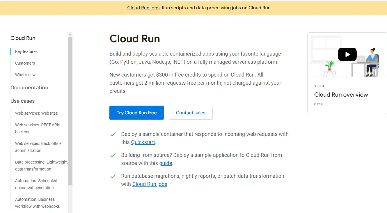 Google Cloud Run
