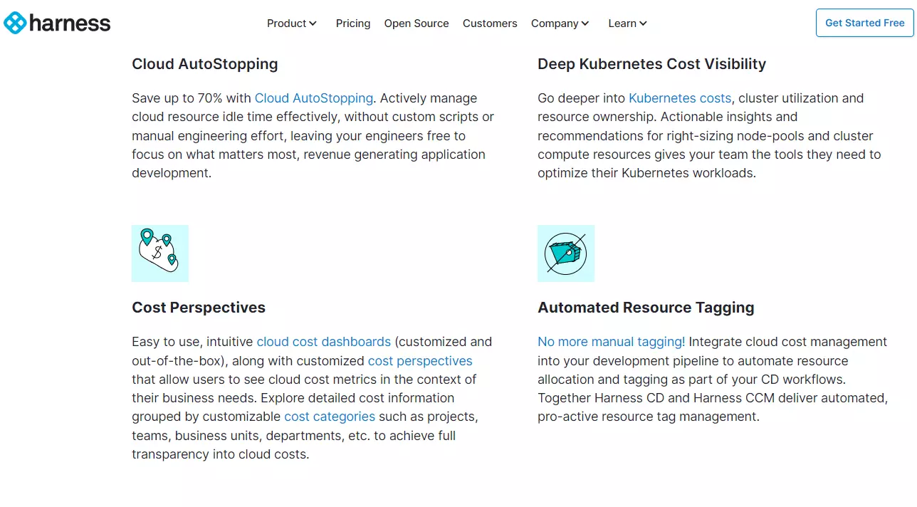 Harness Cloud Cost Management