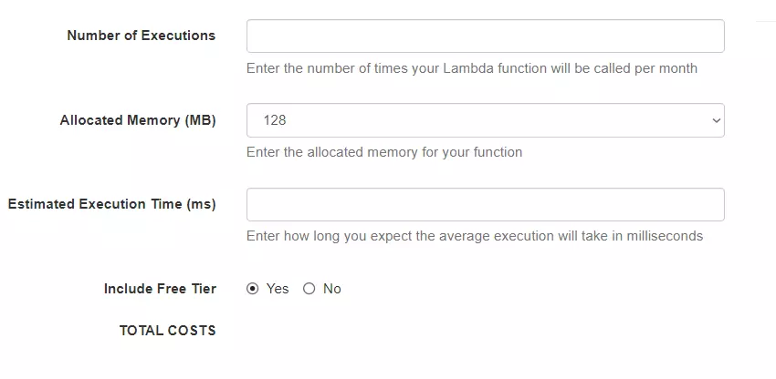 Lambda Calculations