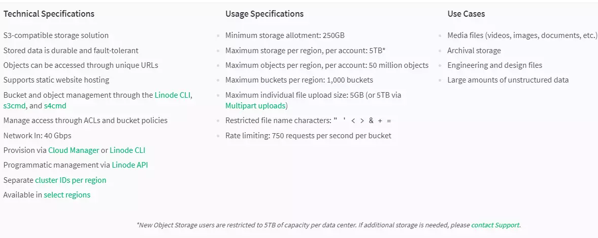 linode object storage by akamai