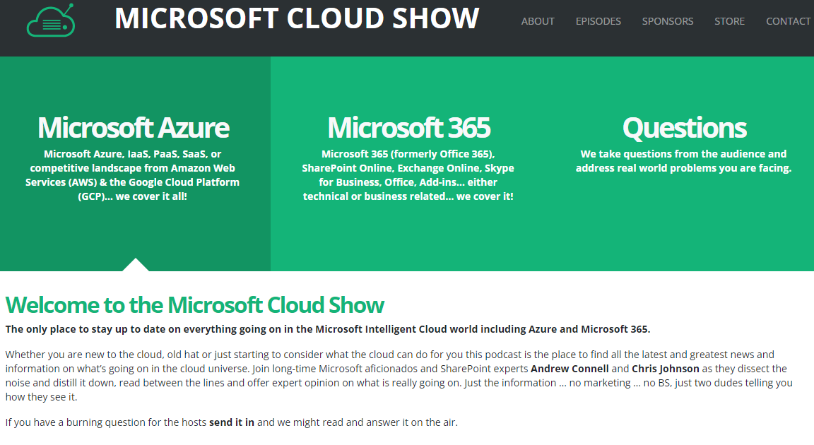 Microsoft Cloud Show