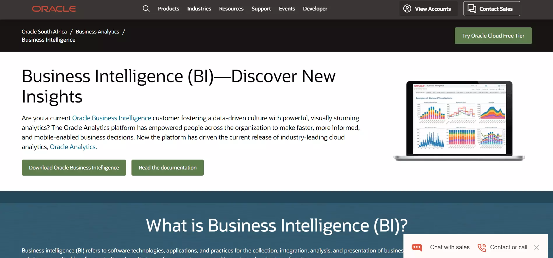 oracle business intelligence