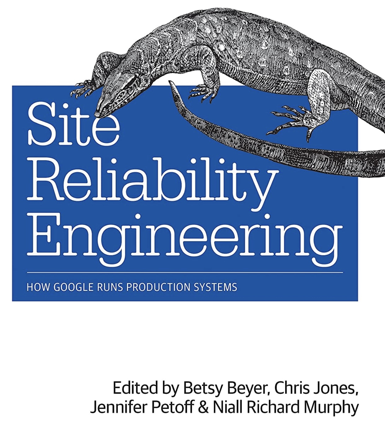 Site Reliability Engineering Book Cover