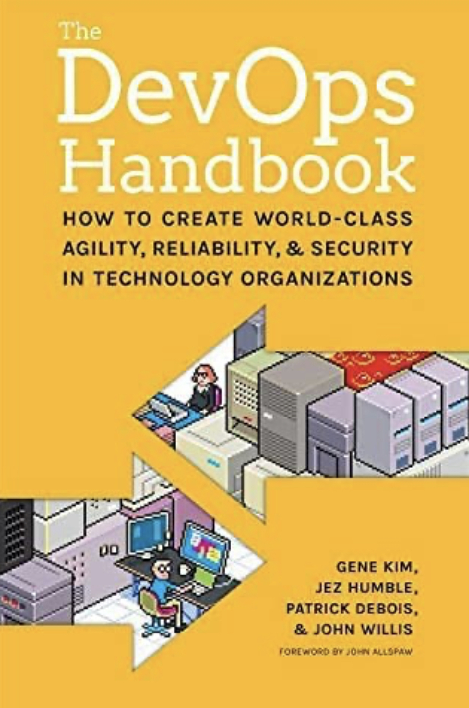 The DevOps Handbook Book Cover