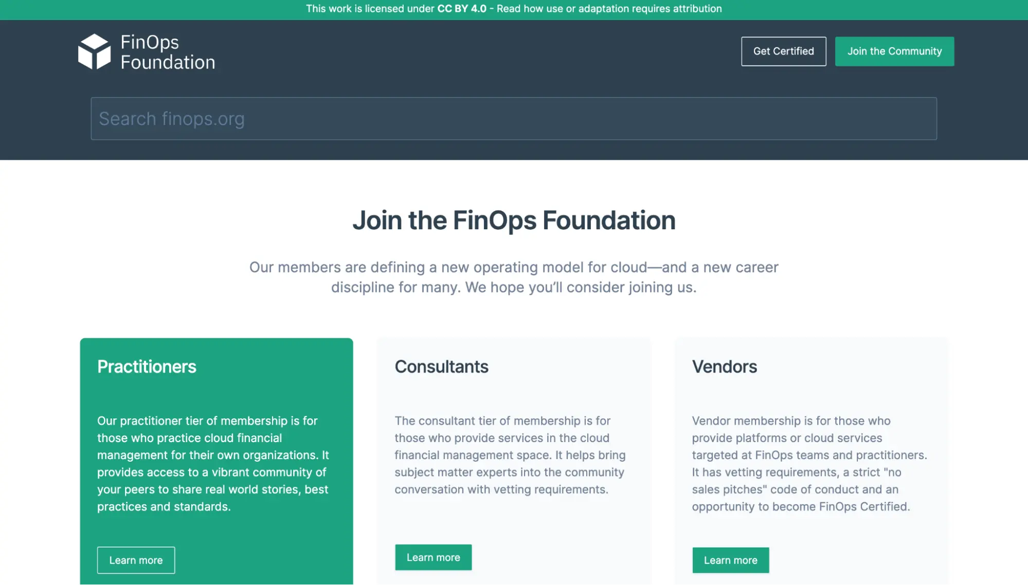 The FinOps Foundation Slack Channel finops resource