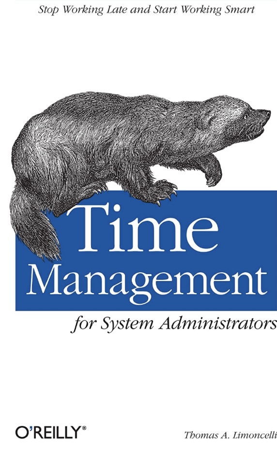 Time Management for System Administrators Book Cover
