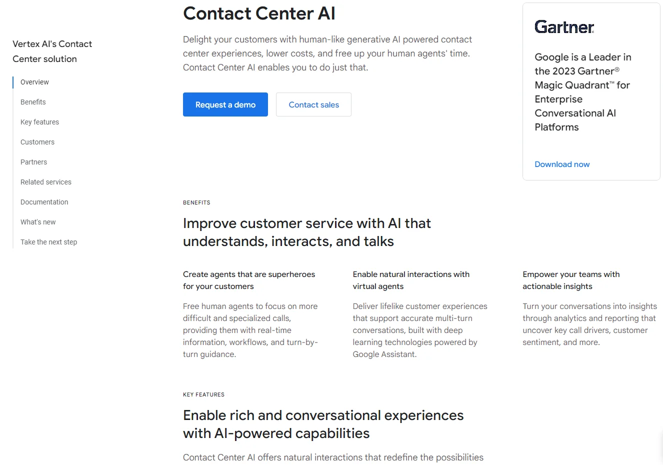 Contact Center AI