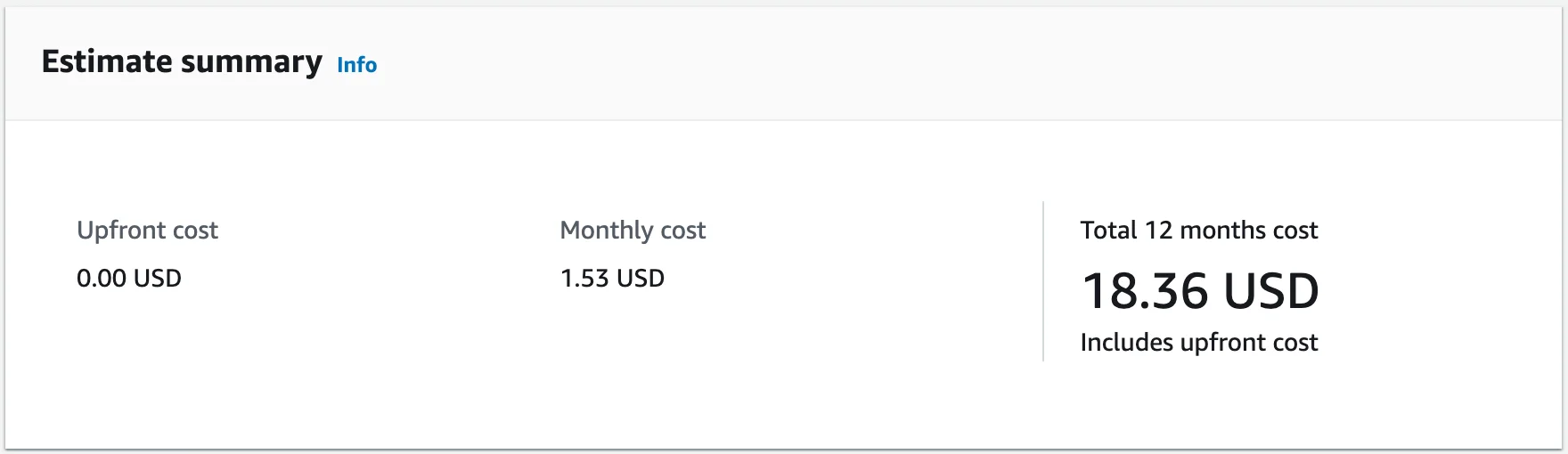 AWS Pricing Calculator