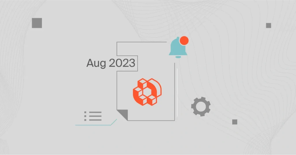 Product Release Notes -August 2023