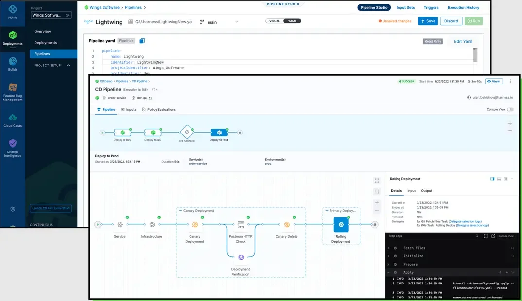 Harness CI/CD