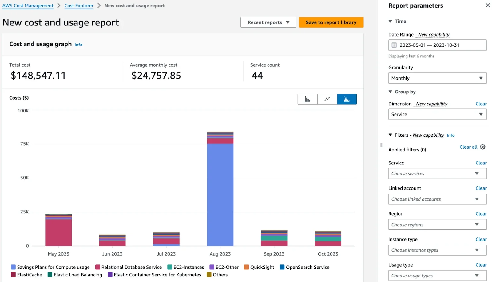 AWS Cost Explorer