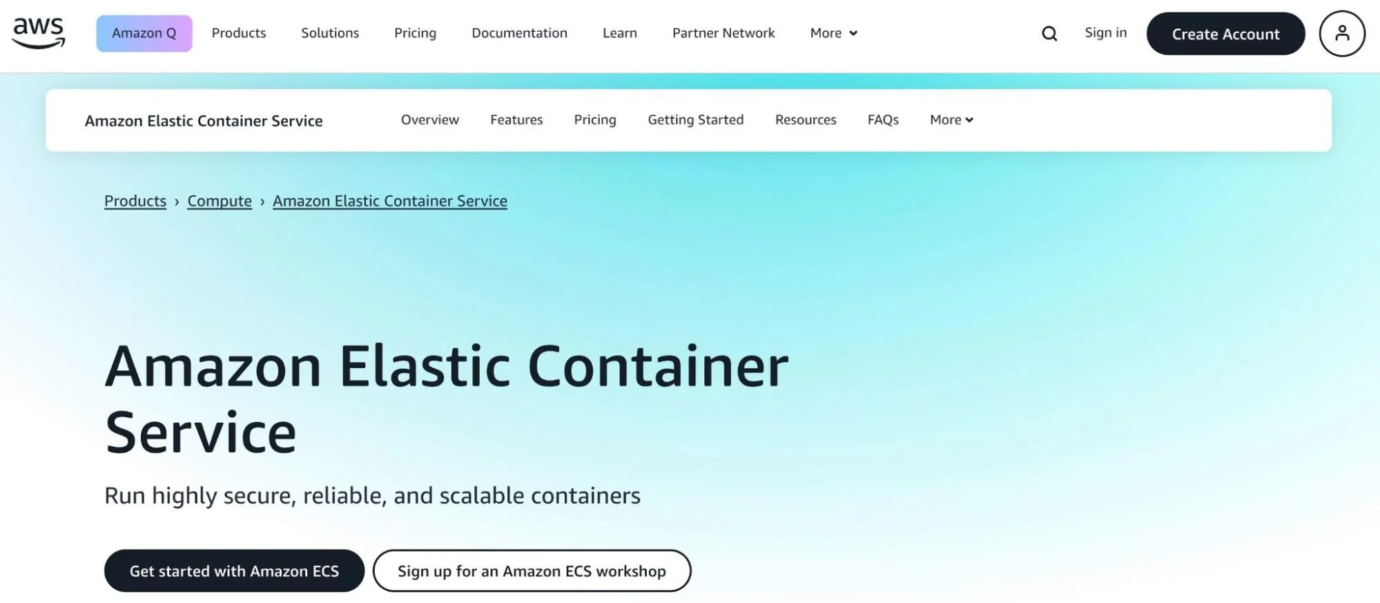 Amazon ECS