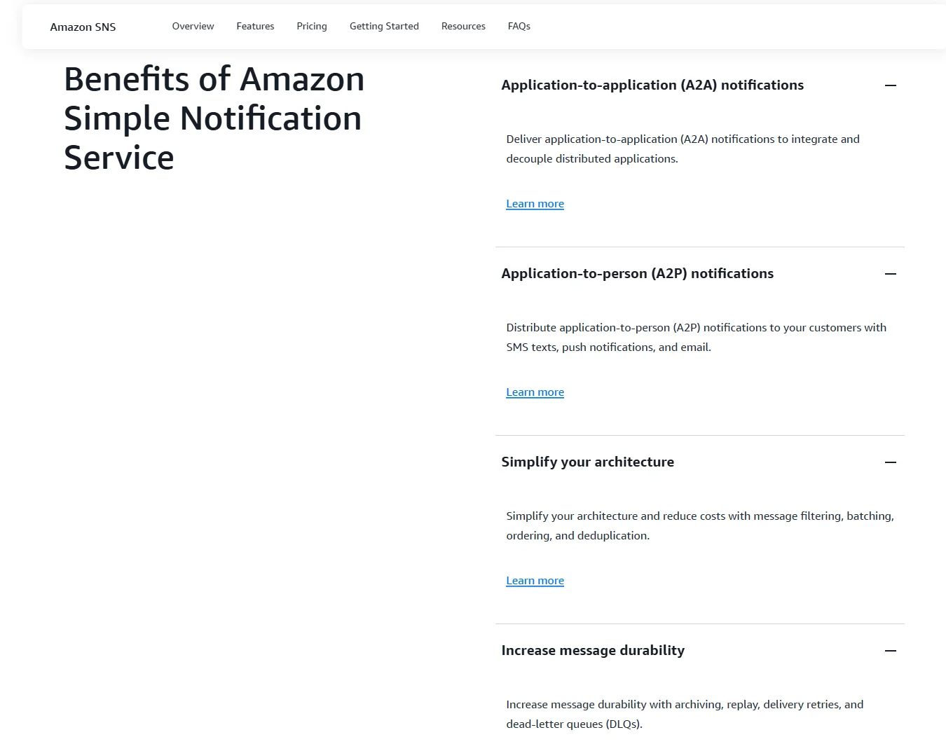 Amazon SNS