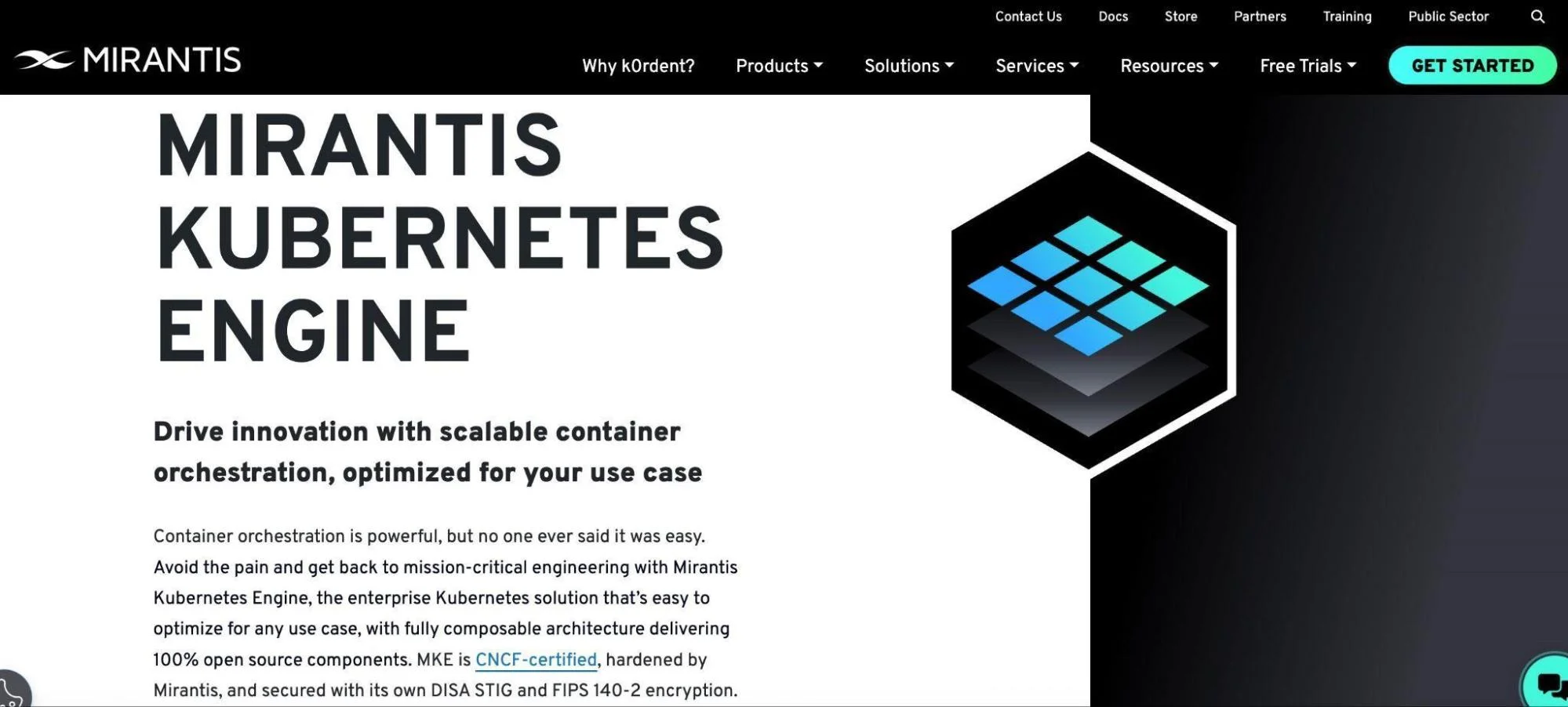 Mirantis Kubernetes Engine