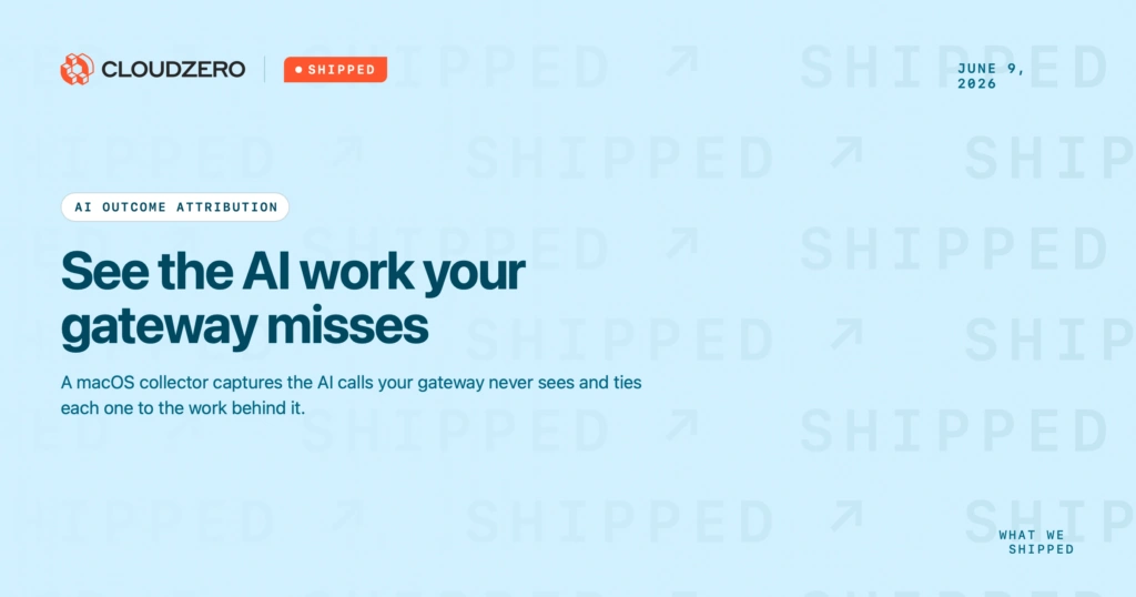 Shipped: The AI spend on your team's laptops is the part you can't see.