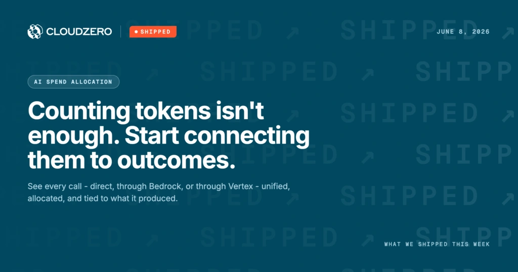Shipped: Counting tokens isn't enough. Start connecting them to outcomes.