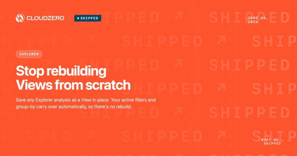 Shipped: Stop rebuilding Views from scratch