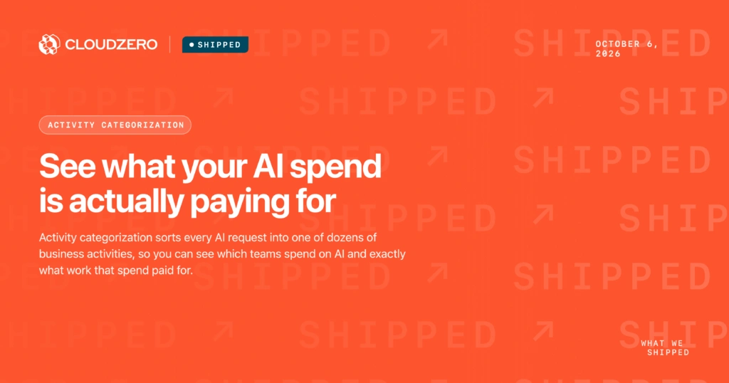 Shipped: See what your AI spend is actually paying for