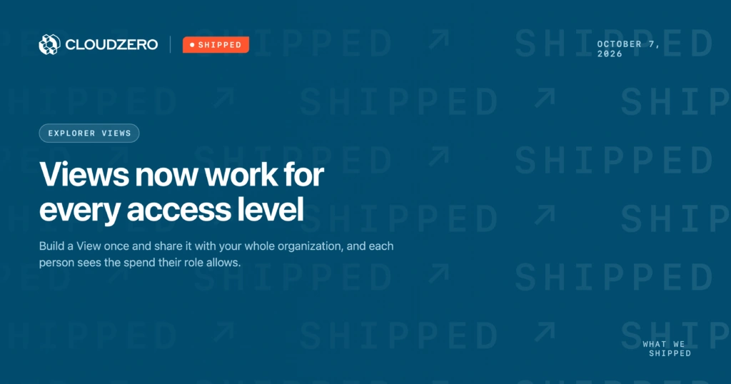 Shipped: Views now work for every access level
